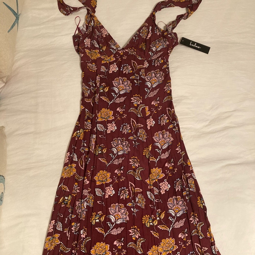 Maxi backless dress